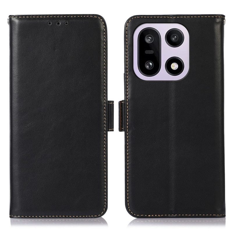 Läderfodral Oneplus 15 Telefonfodral Rfid-blockerande Läder