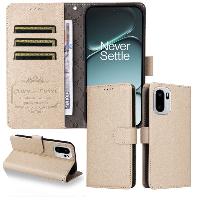 Läderfodral Oneplus 15r Telefonfodral Rfid-blockering