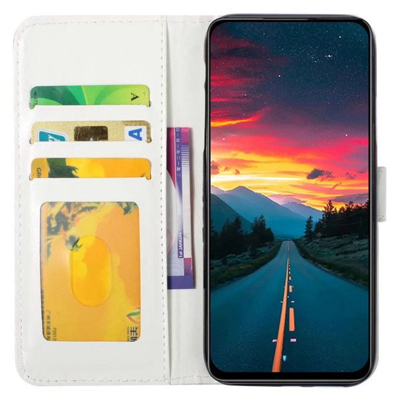 Läderfodral Oneplus Nord 4 Telefonfodral 3d Rosa Fjäder