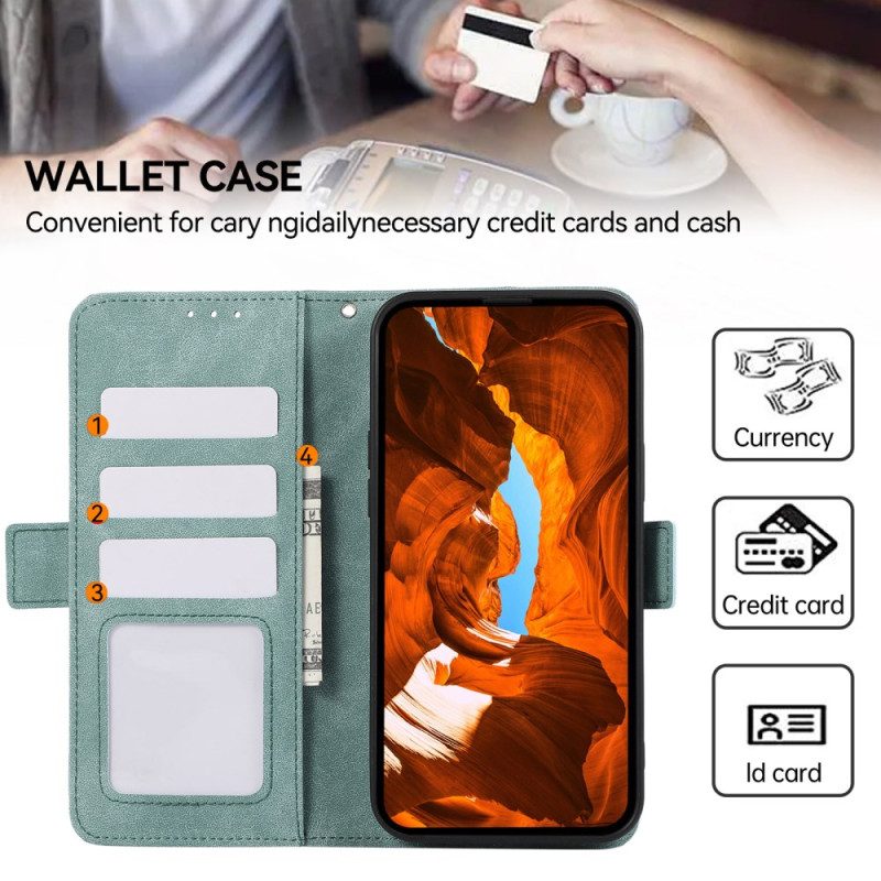 Läderfodral Oneplus Nord 4 Telefonfodral Abeel Rfid-blockering