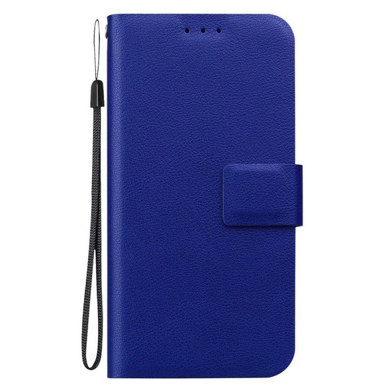 Läderfodral Oneplus Nord 4 Telefonfodral Ultratunn Med Rem