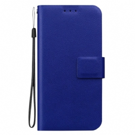 Läderfodral Oneplus Nord 4 Telefonfodral Ultratunn Med Rem