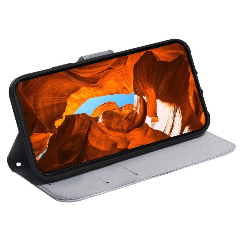 Läderfodral Oneplus Nord 5 Telefonfodral Drömmande Lejon