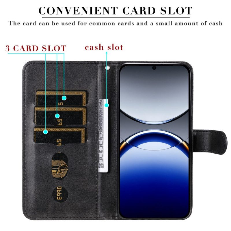 Läderfodral Oppo Find X8 Pro Telefonfodral Framficka