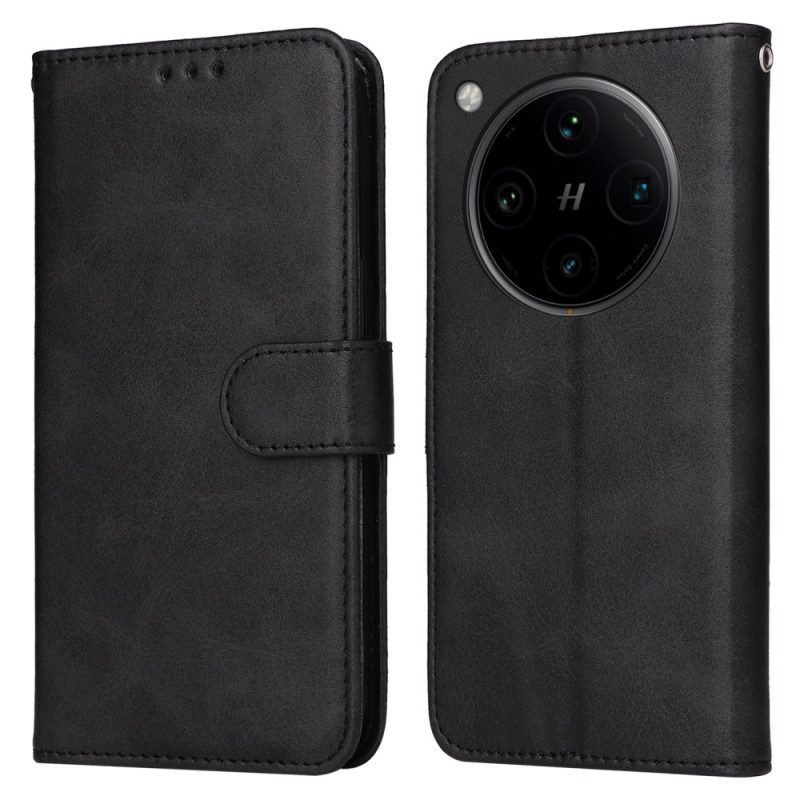 Läderfodral Oppo Find X8 Pro Telefonfodral Konstläderrem