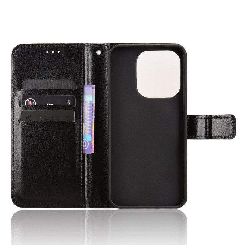 Läderfodral Oppo Find X9 5g Telefonfodral Prickigt Konstläder