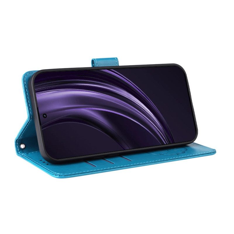 Läderfodral Oppo Reno 13 5g Telefonfodral Blommigt