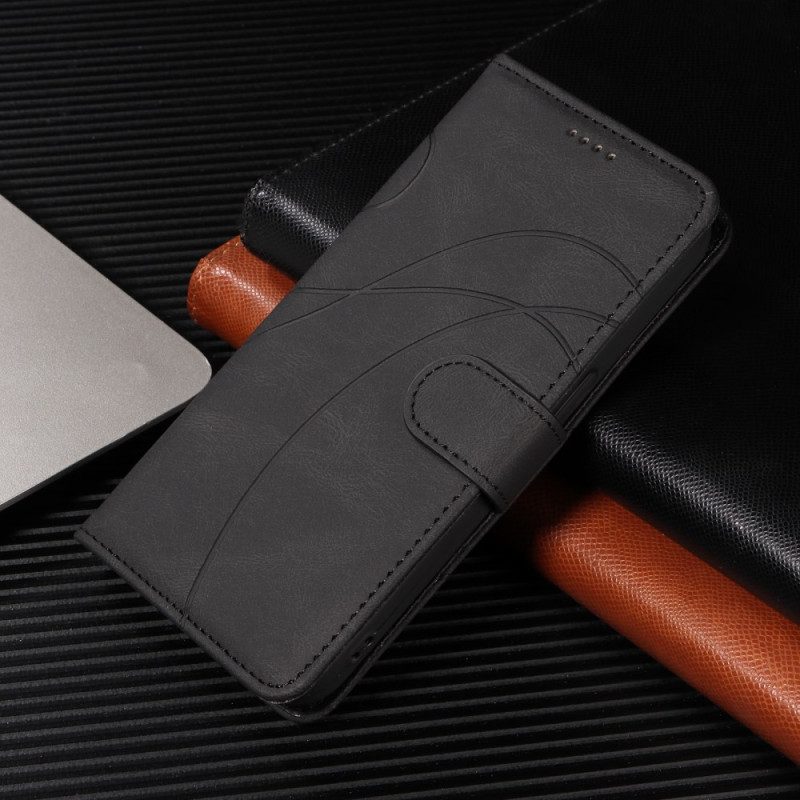 Läderfodral Oppo Reno 14f 5g Telefonfodral Vågig