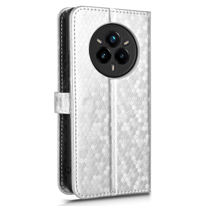 Läderfodral Realme 14 Pro 5g Telefonfodral Glitterprickar