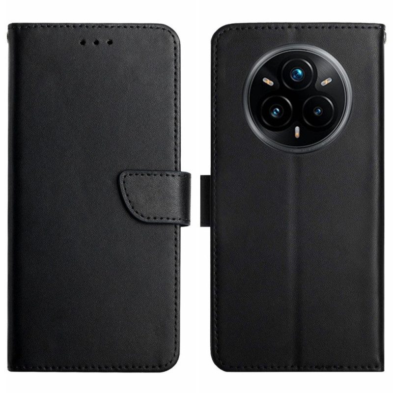 Läderfodral Realme 14 Pro Plus 5g Telefonfodral Nappaläder