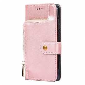 Läderfodral Realme 14 Pro Plus 5g Telefonfodral Plånbok Och Spänne Med Blixt