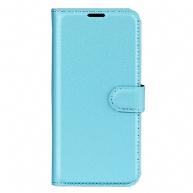 Läderfodral Realme C55 Telefonfodral Klassisk Litchi-imitationsläder