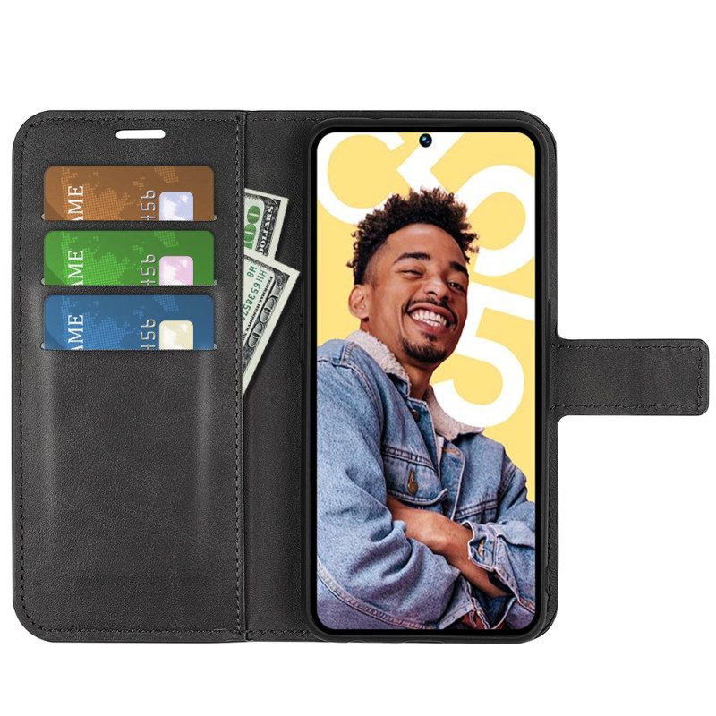 Läderfodral Realme C55 Telefonfodral Lädermodell