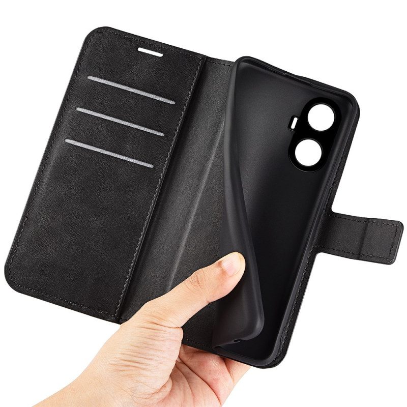 Läderfodral Realme C55 Telefonfodral Lädermodell