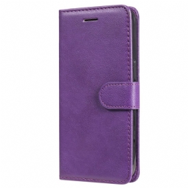 Läderfodral Realme C61 Telefonfodral Enfärgat Konstläder