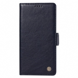 Läderfodral Realme C67 Telefonfodral Yikatu