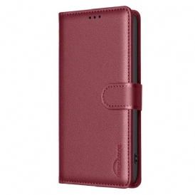 Läderfodral Realme C71 Telefonfodral Binfen Color Rfid-plånbok