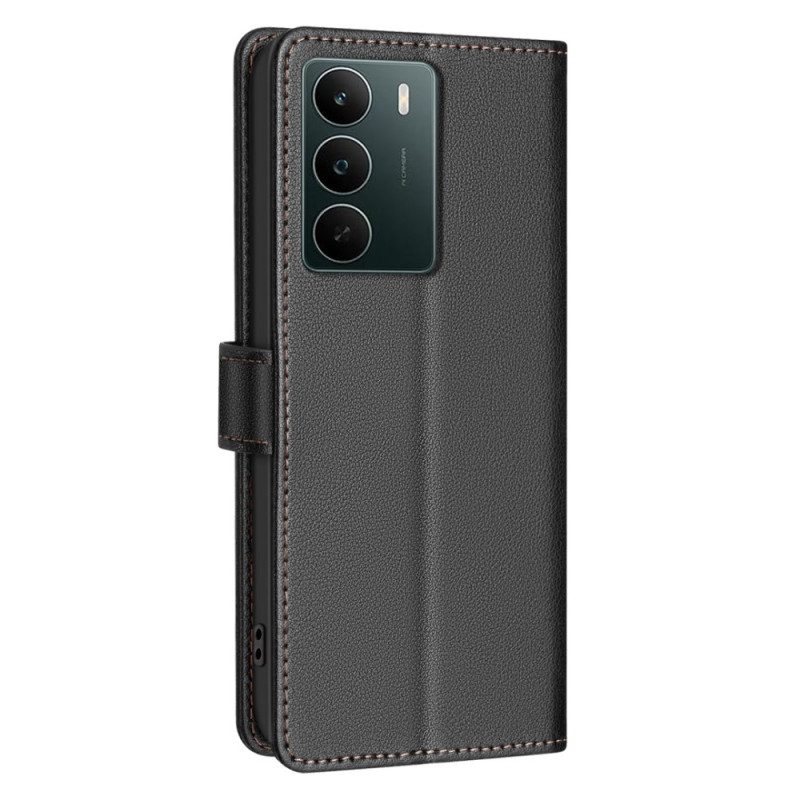 Läderfodral Realme C71 Telefonfodral Binfen Color Rfid-plånbok