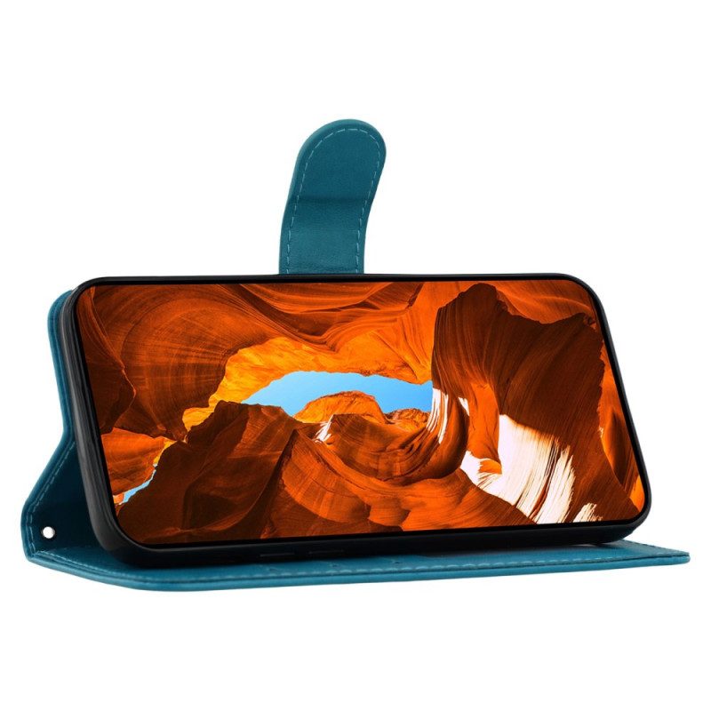 Läderfodral Realme C75 Telefonfodral Enfärgad