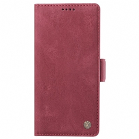 Läderfodral Realme Note 60 Telefonfodral Yikatu Nit