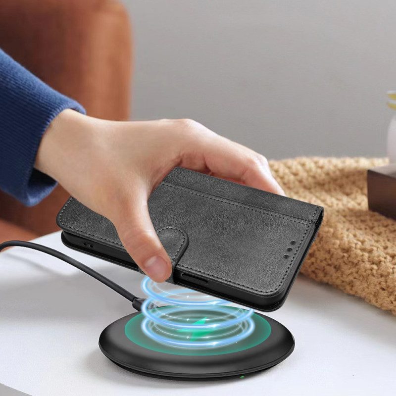 Läderfodral Sony Xperia 10 Vii Telefonfodral Retrostil