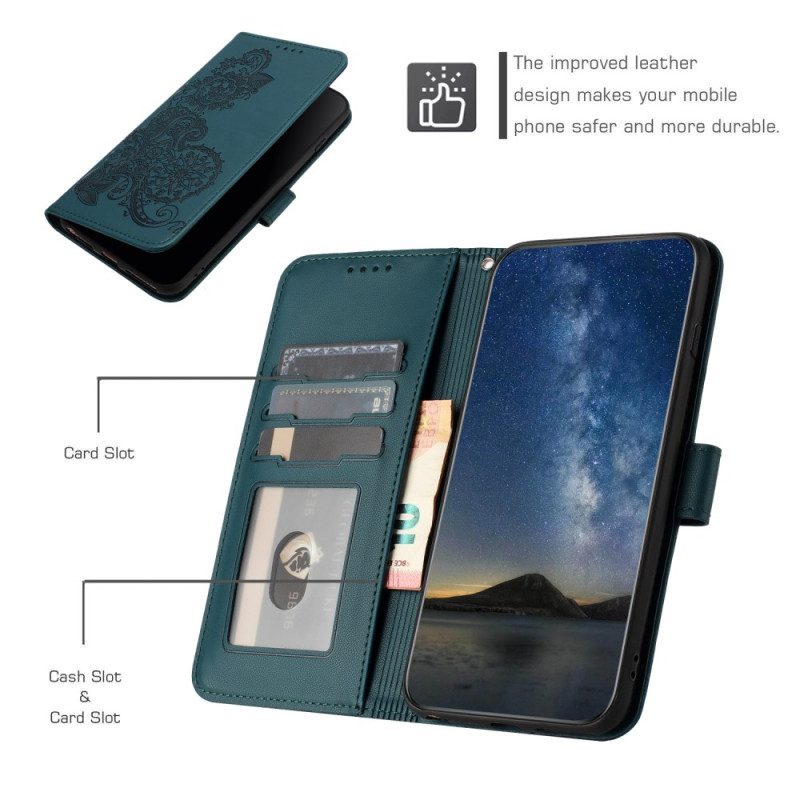 Läderfodral Vivo V50 Lite 5g Telefonfodral Spets