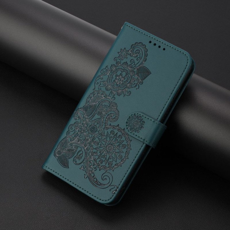 Läderfodral Vivo V50 Lite 5g Telefonfodral Spets
