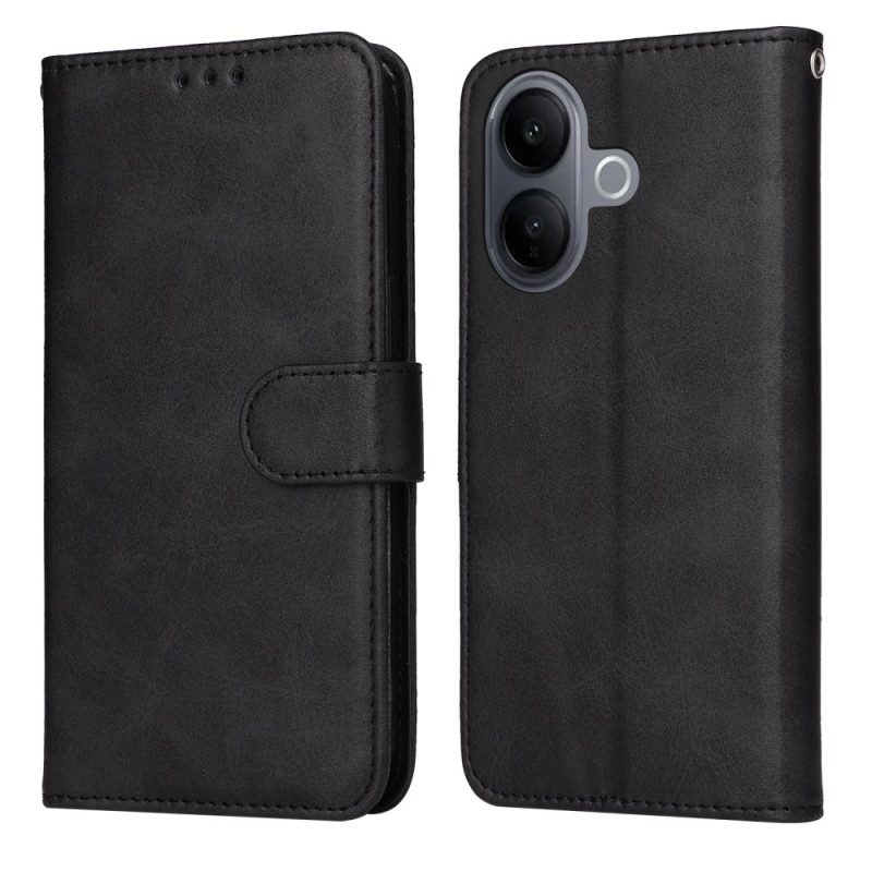 Läderfodral Vivo V60 Lite Telefonfodral Lädereffekt