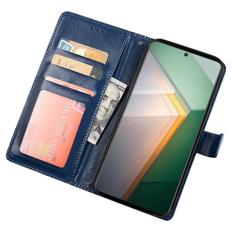 Läderfodral Vivo X100 Pro Telefonfodral Idewei