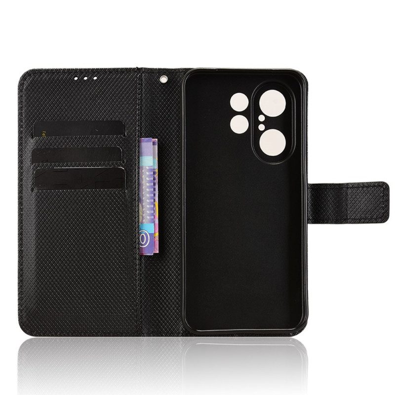 Läderfodral Vivo X200 Fe Telefonfodral Texturerat Konstläder