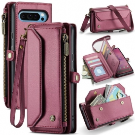 Läderskal Fodral Google Pixel 10 Pro Xl Caseme