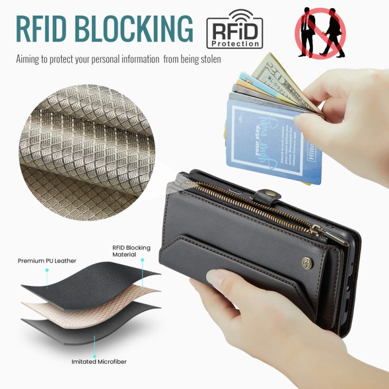 Läderskal Fodral Google Pixel 10 Pro Xl Caseme