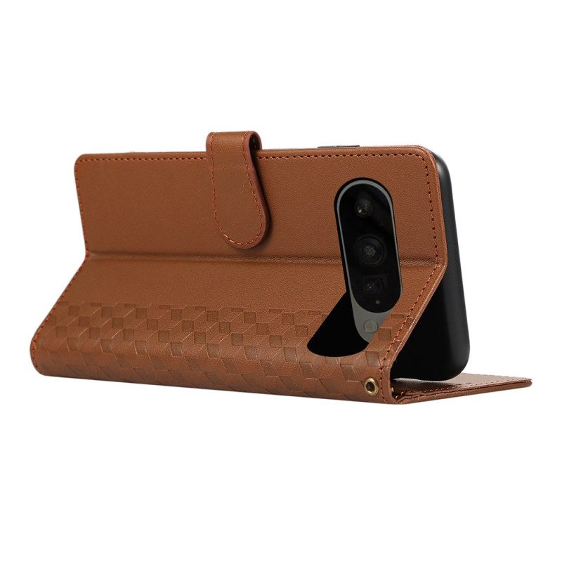 Läderskal Fodral Google Pixel 10 Pro Xl Kant