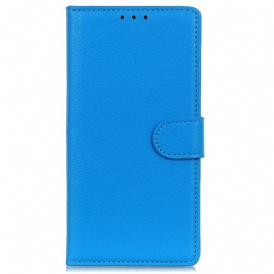 Läderskal Fodral Google Pixel 8a Traditionellt Konstläder