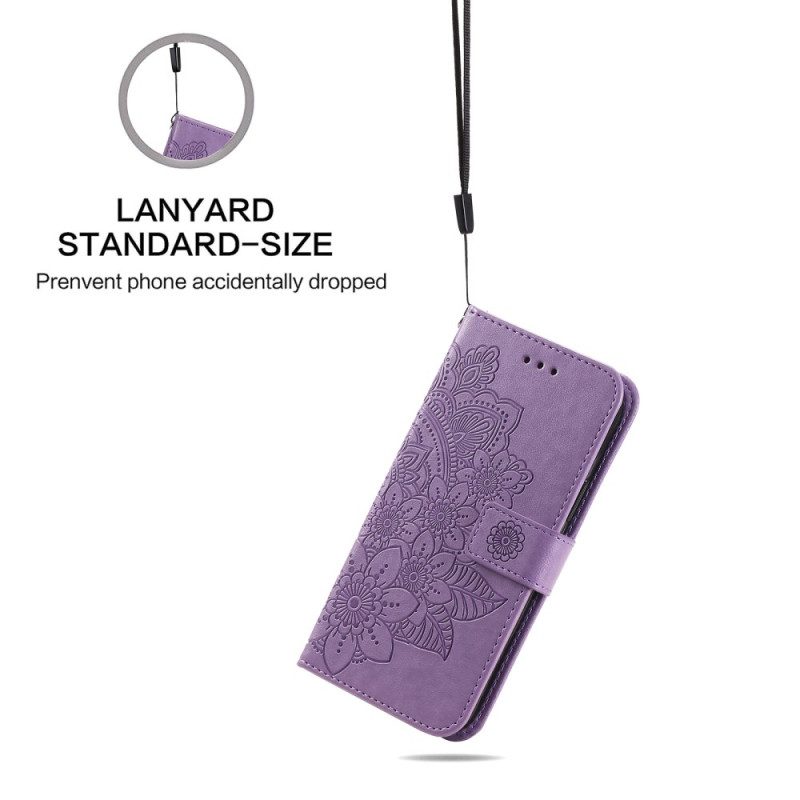 Läderskal Fodral Oneplus 13r Mandalatryck