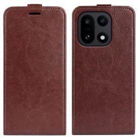 Läderskal Fodral Oneplus 15 Vertikal Flik