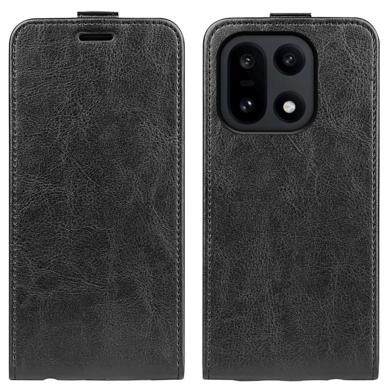 Läderskal Fodral Oneplus 15 Vertikal Flik