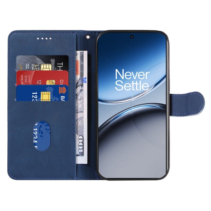 Läderskal Fodral Oneplus Nord 4 Vågig Linje