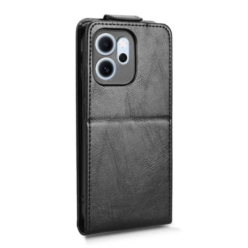 Läderskal Fodral Oppo Reno 14f 5g Vertikal Fällbar