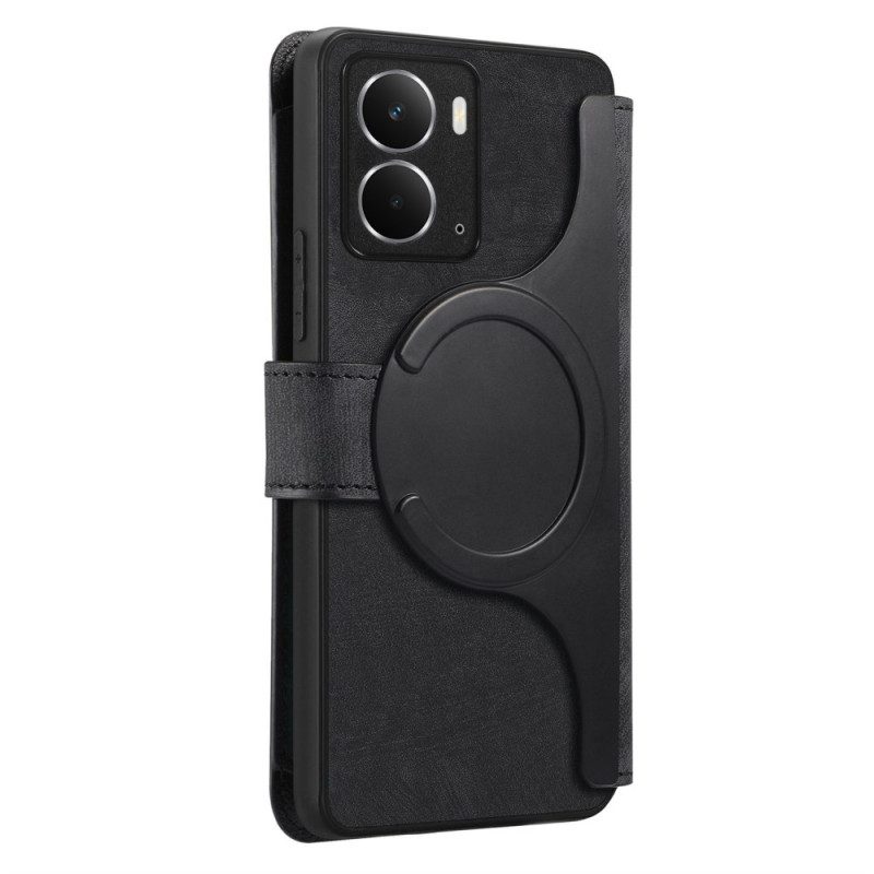 Läderskal Fodral Realme 14 5g Avtagbart Fodral Caseneo