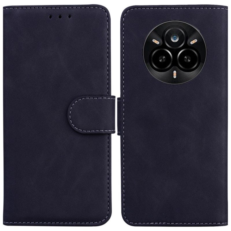 Läderskal Fodral Realme 14 Pro 5g Mockastil