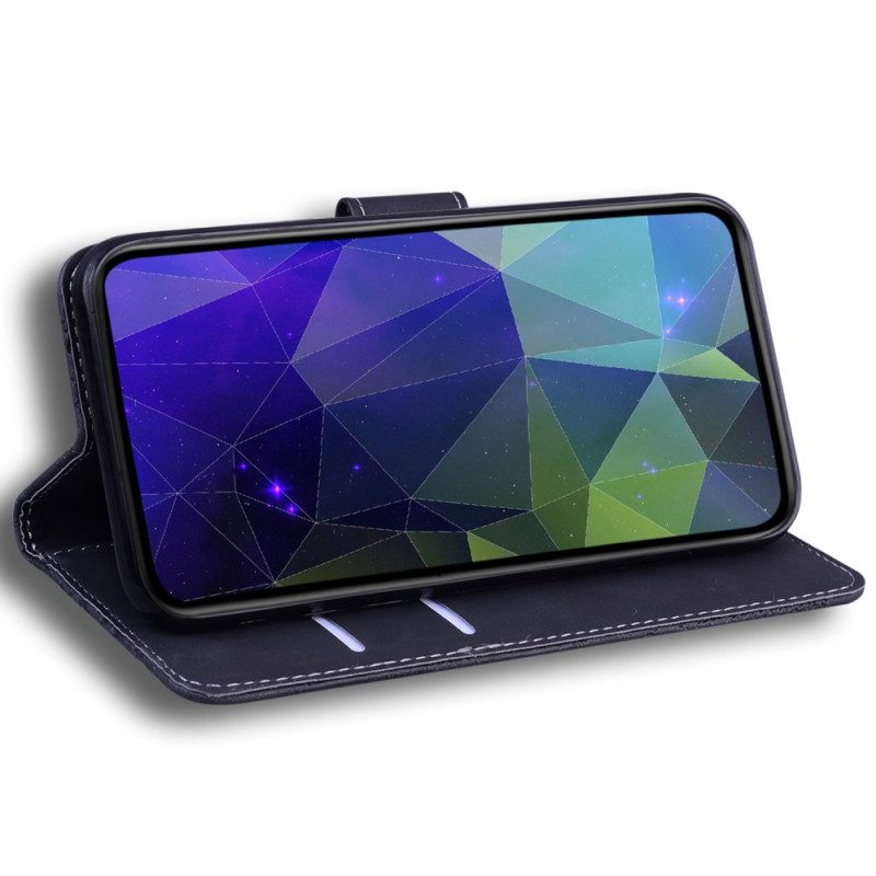 Läderskal Fodral Realme 14 Pro 5g Mockastil