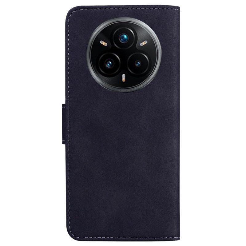 Läderskal Fodral Realme 14 Pro Plus 5g Mockaeffekt Couture