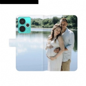 Läderskal Fodral Realme 14t 5g Original