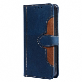 Läderskal Fodral Realme C75 Blommönster