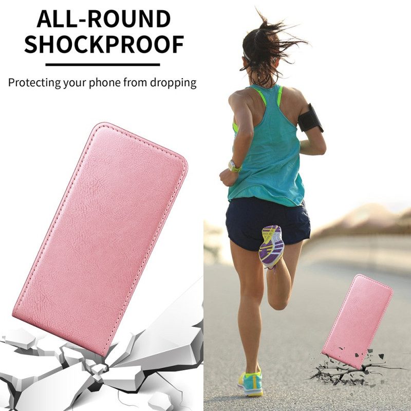 Läderskal Fodral Realme Note 60 Vertikal Flikdesign