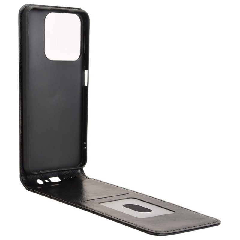 Läderskal Fodral Realme Note 60 Vertikal Flikdesign