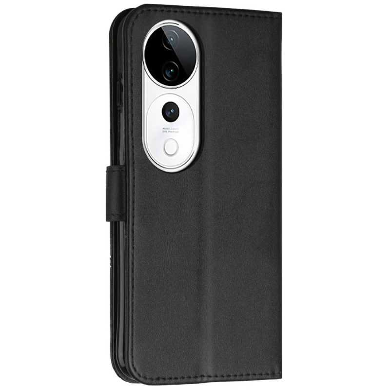 Läderskal Fodral Vivo V40 5g Affärsstil