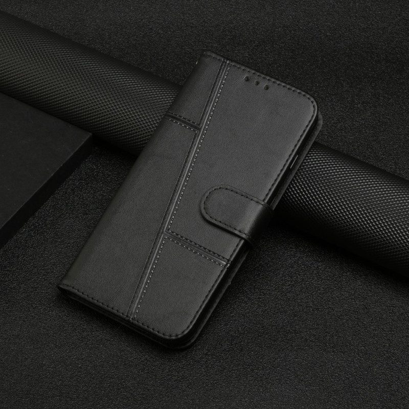Läderskal Fodral Vivo V40 5g Affärsstil