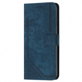 Läderskal Fodral Vivo V40 Se 5g Retrodesign